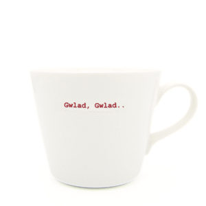 Keith Brymer Jones Welsh Mug 350ml- Gwlad, Gwlad..